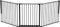 BabyDan Flex L, 90-223 cm, Treppenschutzgitter/Raumteiler, Schwarz, Made in Denmark - Babygitter/Schutzgitter (Haustierschutzgitter/Hundeabsperrgitter/Hundelaufstall)