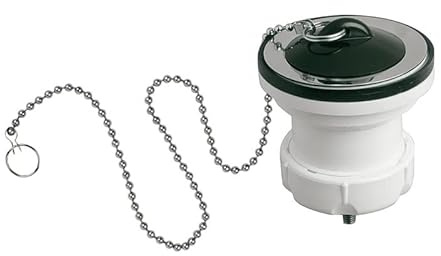 Jimten 010036 Valvula Desagüe con Tapon - Lavabo y Bide 1¼