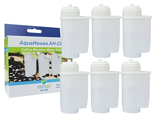 6x AH-CBI Compatible pour Siemens TZ70003, Bosch 12008246 Filtre à eau pour Machine Espresso Automatique Neff Gaggenau 467873 575491