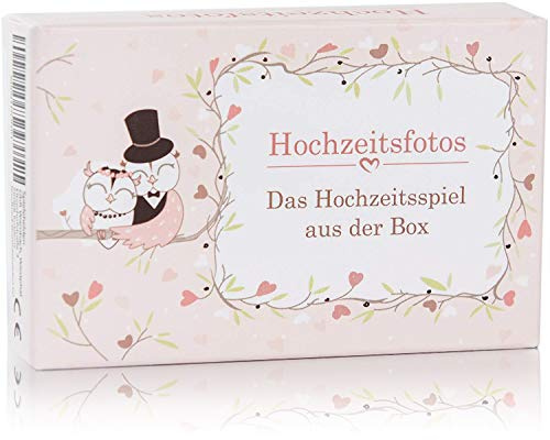 Spielehelden Hochzeitsfotos: Tolles Foto Game zur Hochzeit – Hochzeitsspiel mit kreativen Fotoaufgaben für die Gäste – Außergewöhnliche Hochzeitsgeschenke