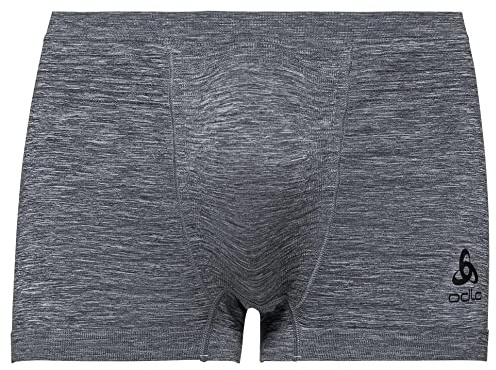 Odlo Herren Funktionsunterwäsche Boxershorts Performance Light, Grey Melange, S