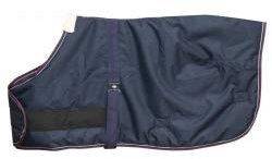 EQUITHÈME „TYREX 1200 D“ Fohlendecke, Grösse S - 65 cm, marineblau/bordeauxrot
