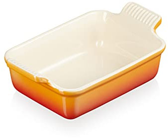 Le Creuset Heritage Rectangular Dish, Stoneware, 19 cm, 1.1 litres, Volcanic, 71102190900001