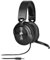 Corsair HS55 Stereo Kopfhörer Verkabelt Handgeführt Gaming Karbon, Neon Red
