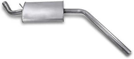 ATEC Germany 1x Silenziatore centrale Compatibile con VW TRANSPORTER T4, TRANSPORTER T4 Flatbed (70E, 70L, 70M, 7DE, 7DL)