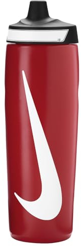 Nike Refuel Flasche Sportflasche BPA-frei Luftdicht (University Red/Black/White)