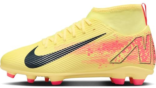 Nike Superfly 10 Club Km Fg/Mg Fussballschuh, Lt Laser Orange/Armory Navy, 35 EU