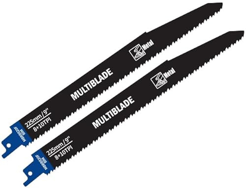 Multiblade Säbelsägeblatt, für Metall, 225mm, 2 Stück