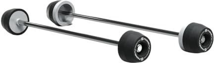 PengHuas Cursore Telaio Protezione Moto Cursore Forcella Anteriore Ruota Posteriore for KTM 790 890 Duke R GP 2018-2023 Protezione Anticaduta for ASSE Moto Protezione Caduta Moto(Front And Rear)