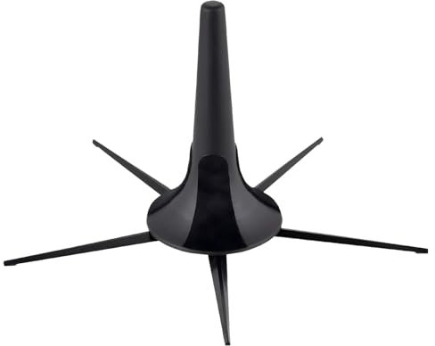 Trompetenständer – 5-beiniger Metall-Trompetenständerhalter mit stabiler Basis | Trompetenständerhalter | Tragbares Trompetenzubehör, faltbarer Musikinstrumentenständer für die Heimstudio-Bühne