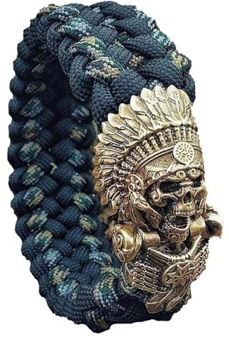 Tacticall Paracord armband – justerbart armband, kompakt utomhusutrustning, lätt och säkert | Multifunktionellt verktygsverktyg, effektiv distribution, mjuk flätad, praktisk, nödvändig