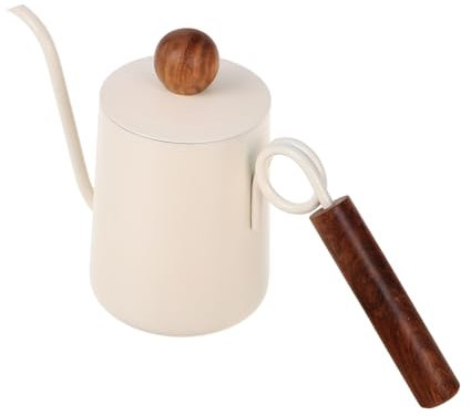 TOPPERFUN Bouilloire à De Cygne Avec Couvercle Et Poignée Pour Usage Domestique Et Professionnel Cafetière Filtre