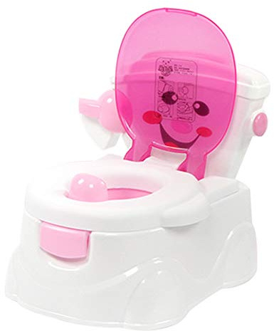 Kindertoilette, Töpftraining-Toilette, Lächelndes Gesicht Kindertoilette, Lerntöpfchen Potty WC Baby, Für Kinder 6 Monaten Bis 5 Jahren Geeignet Und Wird Weit Verbreitet In Häusern Usw (Rosa)