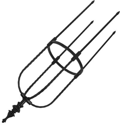 Homoyoyo Enrejado de Jardín para Plantas Trepadoras de Metal Alto Resistente para Soporte de Rosales y Enredaderas Estructura para Macetas Diseño Elegante Romano Negro