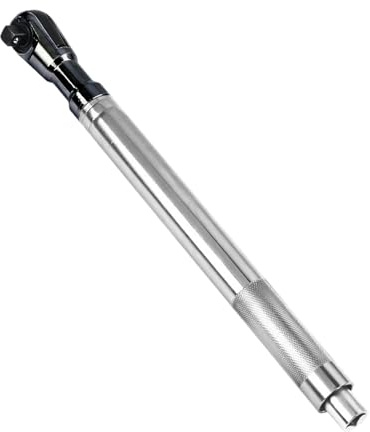 qokeeu Clé d'extension coudée pour perceuse électrique | Adaptateur de clé pour entraînement de 12,7 mm - Rallonge de clé à douille avec cliquet | Pour installation d'appareils, automobile, industrie