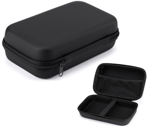 CATZUM custodia rigida robusta e antiurto per viaggio, ideale per hard disk esterni portatili/ultra-portatili e per la conservazione di cuffie