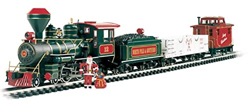 Bachmann Trains - Night Before Christmas Ready To Run Electric Train Set - Large G Scale