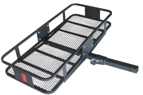 Heininger HitchMate CargoLoad Mounted Cargo Cargo Carrier 5,1 cm Empfänger, Schwarz, Größe L