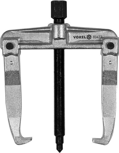 VOREL Estrattore Universale a 2 Bracci, Esecuzione di Alta Qualità, Scelta delle Dimensioni 75/100/130/150/200mm Estrattore per Cuscinetti Estrattore a Tenaglie Parallelo (130mm)
