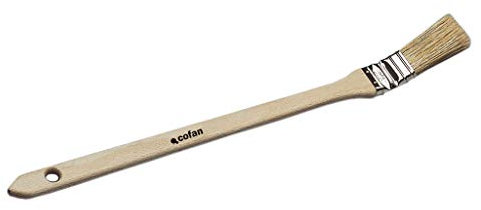 Cofan Pinceau pour radiateur | Plusieurs Dimensions du Manche | Conçu pour Peindre Les radiateurs