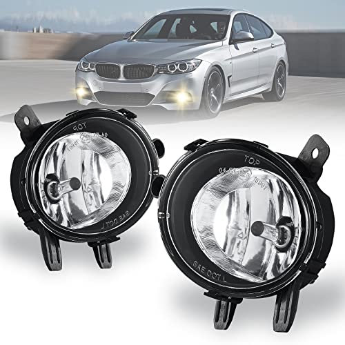 Nebelscheinwerfer für BMW (F20 F21 F22 F23 F30 F31 F32 F33 F34 F36 F45 F46, Active Gran Tourer Turismo Coupe) 1er 2er 3er 4er, 11/2010-02/2017, 1 Satz, Klar Objektiv,R:63177248912 L:63177248911