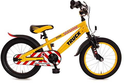 Bachtenkirch Kinderfahrrad 16 Truck gelb-schwarz