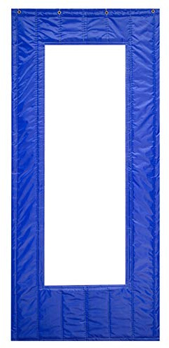 Thermo Door Curtain,Thicken Windproof Blackout Soundproofing Partition Door Curtain Bedroom Dorm, Winter Warm Closure Air Conditioning Curtain