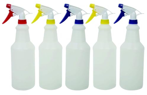 FRCOLOR Bouteille Pulvérisatrice Vide 750Ml Plastique Vaporisateur Multiusage Pour Nettoyage Et Aromathérapie À Usage Intérieur Et Extérieur