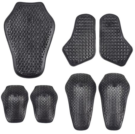 Motorcycle Back Protector Armor CE 2 Level Certification Body Protection Motorbike Motocross Racing Built-in Back Armor,Shoulder, Chest and Elbow Pads (ESPRO-CP03)