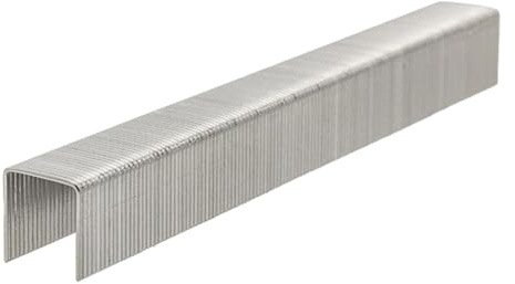 UnitSteel Type 80 Heftklammern - Beinlänge 6mm, 10.000 stück, Verzinkt, für das Folienbefestigung, Innenausstattung und Möbelindustrie