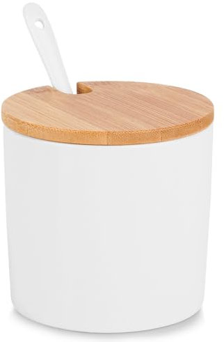Vilde Sucrier en céramique blanc