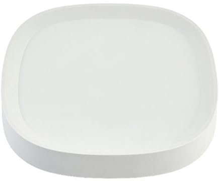 GOXQIT Vassoio for vasi da Fiori Fioriera Mobile for Pallet for Fiori Che Si muove con Vassoio con Ruote Invisibili for Interni per Balcone(White)
