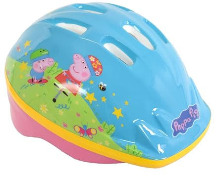 Peppa Pig Safety Helmet-Size 48-52cm, Casco di Sicurezza per Bambini Gioventù Unisex, Multicolore, 48cm-52cm