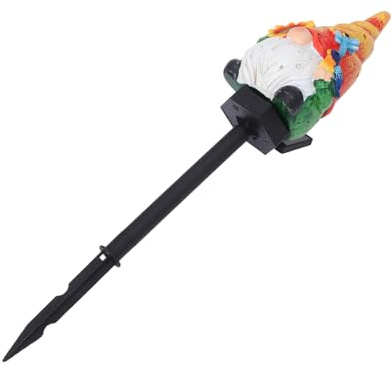 DOITOOL Lampe De Nain Lampes De Jardin Solaires D'Extérieur Éclairage De Extérieur Statue