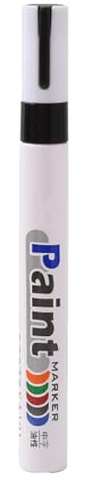 Marcador de pintura para bolígrafo | Pluma impermeable para colorear de múltiples superficies para pintar,Marcador de pintura para neumáticos, suministros de artística para cuero, madera y cau