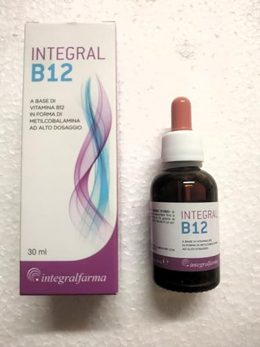 IntegralB12 Vitamina B12 in Gocce, Flacone da 30ml