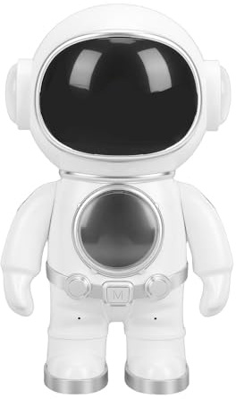 Zerodis Haut-Parleur Intelligent AI, Robot éducatif Interactif avec Veilleuse à Commande Vocale, Affichage à 6 Expressions LED, étanche IP7X, Compagnon de Bureau pour Chambre à