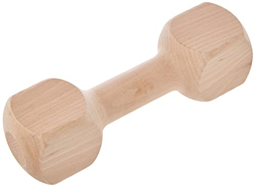 Kerbl Pet Apportierholz für Hunde | 24 cm, ca. 400 g, eckige Bauweise aus Hartholz, für Apportiertraining und Hundesport geeignet