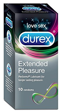 Durex Condoms, Extended Pleasure - 10s