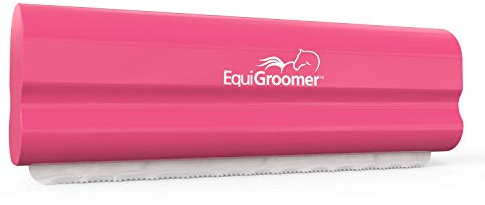 EquiGroomer EasyGroomer Spazzola per rimozione del pelo per cani e gatti, per sottopelo per animali grandi e piccoli, pettine rimuove sporco, peli e pellicce, perfetto per peli corti e lunghi, viola