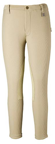 Devon-Aire Girls All-Pro Riding Breeches, 10, Beige
