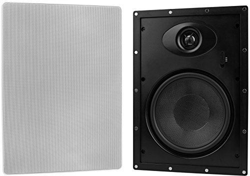 Dayton Audio ME825W 8 Micro-Edge 2-Way in-Wall Speaker Pair