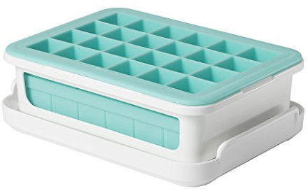 OXO Good Grips Silicone Small Ice Cube Tray with Lid