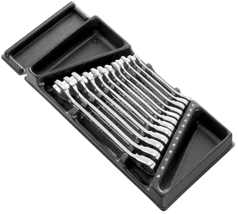 Facom Schraubenschlüsselsatz Ring-Maulschlüssel, 12-teilig 8 To 19 mm