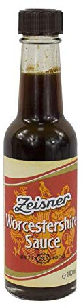 Salsa Worcestershire sin gluten y vegana 140 ml Condimento inglés umami para salsas marinados guisos ensalada César y Bloody Mary