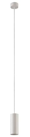 Arcchio Pendelleuchte Ejona (Modern) in Weiß aus Aluminium (1 flammig, GU10) - Deckenlampe Esstischlampe Hängelampe Hängeleuchte Flurleuchte