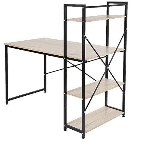KIZQYN Laptop-Tisch Computertisch L-förmiger Computer-Schreibtisch-Tisch rotierender Ecke Computertisch Modern Bürostudie Schlafzimmer Workstation Arbeitstisch für das Heimbüro