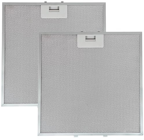 SPARES2GO Metal Mesh Grease Filter for Cooker Hood Kitchen Extractor Vent (320mm x 32cm) Pack of 2 Filters