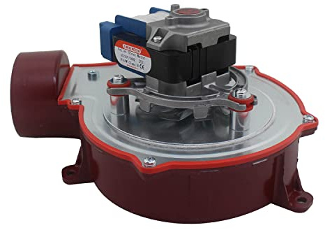 oomvarmer Ventilateur centrifuge poele a bois 230v 50 60w extracteur fumée pellet ventilateur radial industriel granulés chaudiere moteur
