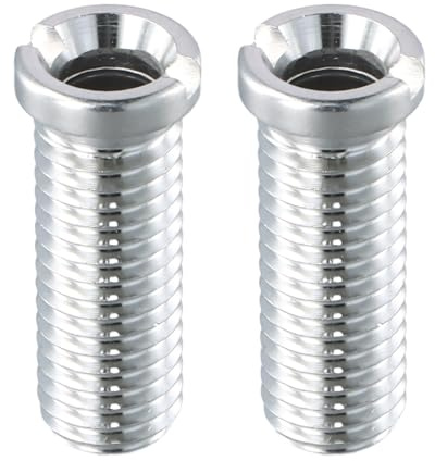 2 Pieces Sink Basket Screw, 35mm Strainer Waste Threaded Screw, Strainer Screw Basket Strainer Plug Screw, Hollow Screw, Suitable for Kitchen Sinks and Wash Basins